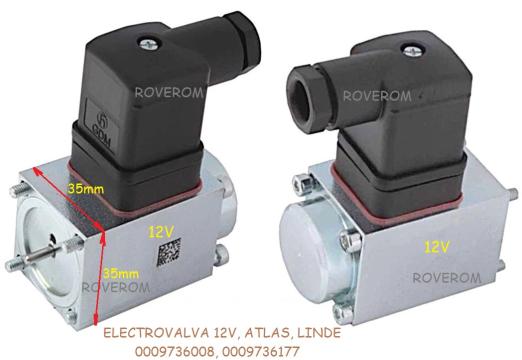 Electromagnet (bobina) 12V, Atlas 41B, 72E, Linde