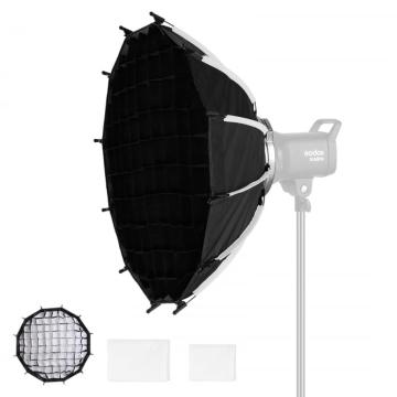 Softbox parabolic cu unghi larg de 60 cm, pentru montura Bow