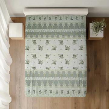 Cearceaf pat cu elastic, dimensiuni: 120x200x30, 100% bumbac