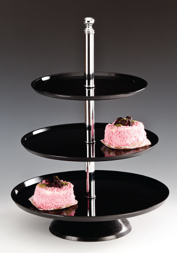 Stand rotund de prezentare Raki D35xh50cm, 3 niveluri D35/D3