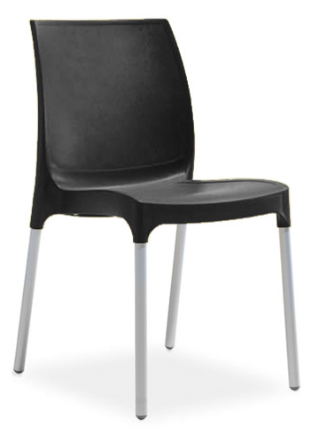 Scaun gradina, terasa Sunny culoare neagra MN0142339 de la Kalina Textile SRL