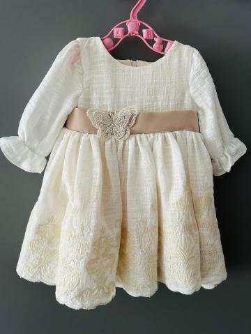 Rochita de botez Alima crem de la Julies Boutique Srl