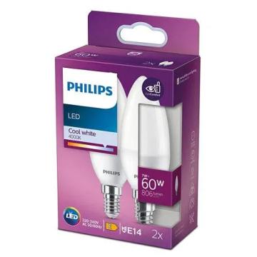Becuri LED Philips B38, EyeComfort, E14, 7W (60W), 806 de la Eve Nasia S.r.l
