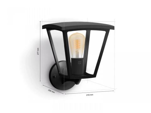 Aplica - felinar LED pentru exterior Philips Hue Inara UP