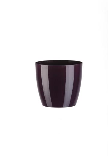 Ghiveci Aga plastic, 14x12,5cm, violet inchis