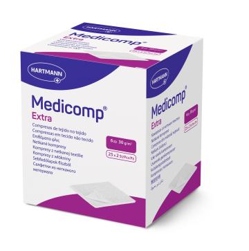 Comprese netesut Medicomp Extra Sterile - 5 x 5 cm - 25 buc de la Medaz Life Consum Srl