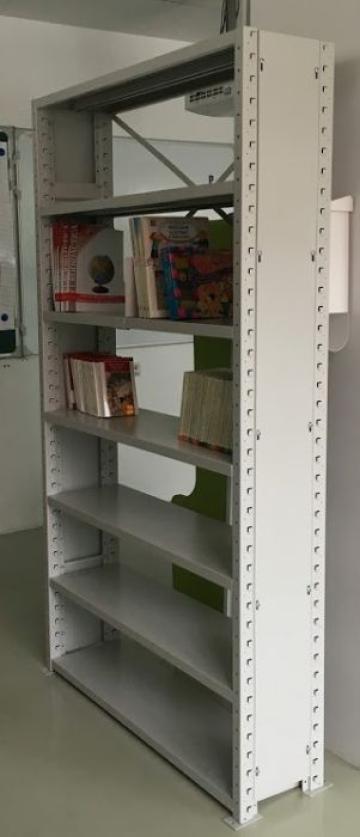 Raft metalic pentru biblioteca (1000x400xh2000mm)