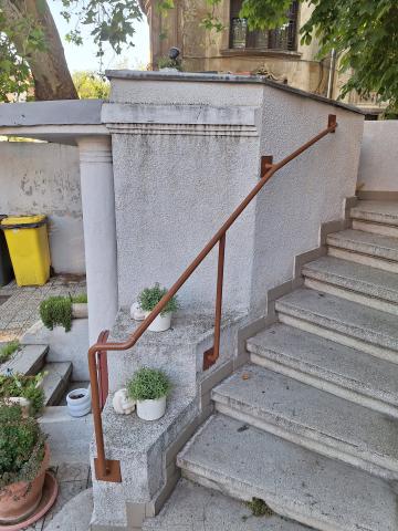Balustrada din teava neagra vopsita de la SC As Consult SRL