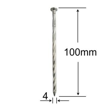 Cuie rasucite 4x100mm - 1kg/cutie