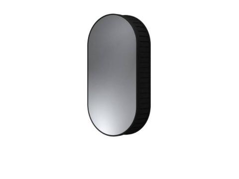 Oglinda suspendata cu raft Venezia Black