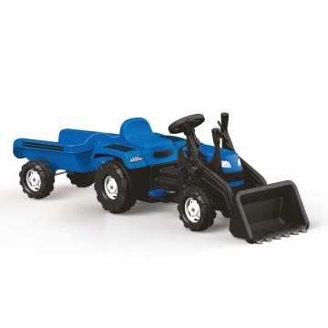 Jucarie Excavator cu pedale si remorca de la PFA Shop - Doa