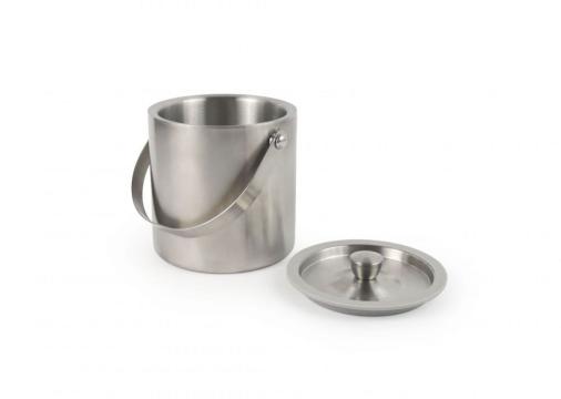 Galeata gheata inox perete dublu cu capac, 1.6 litri