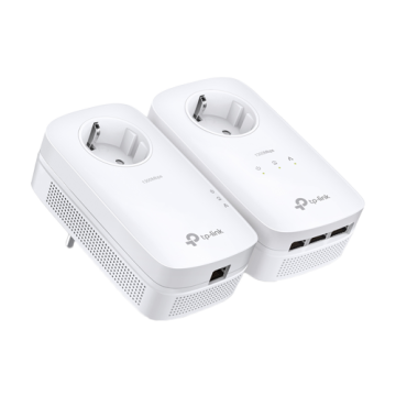Kit Powerline AV1300, Passthrough, 3 x RJ45 Gigabit