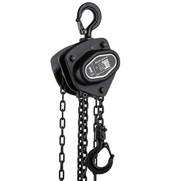 Palan manual cu lant 1 tona, 6 metri, gama DeltaBlack de la Www.toplift.ro