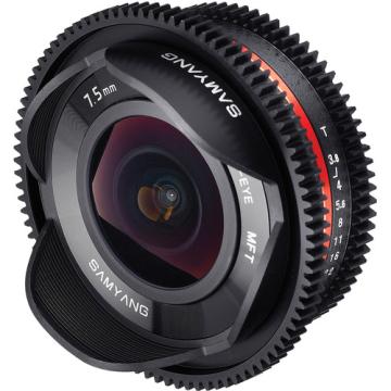 Obiectiv Samyang 7.5mm T3.8 Cine VDSLR UMC Fisheye for MFT