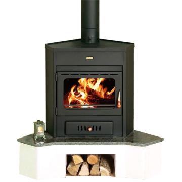 Soba pe lemne Prity AMB, metalica, 4,1 kg/h, 720 x 550 x 720