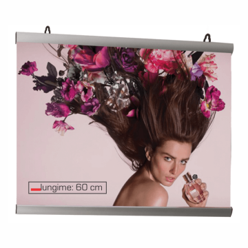 Sistem poster clamp (lungime 60 cm)