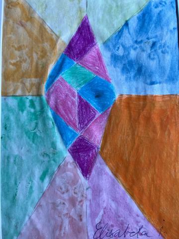 Tablou A Modern Echo of Brancusis Infinite Column de la Posete-Tablou S.R.L.