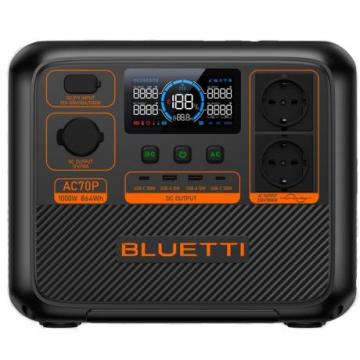 Statie de incarcare portabila Bluetti, 1000 W, AC 70 P