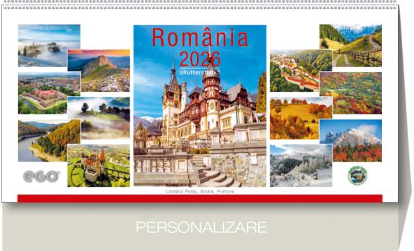 Calendar de birou Romania - Ego 2026