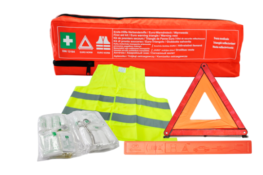 Kit trusa medicala, vesta si triunghi de la Auto Care Store Srl
