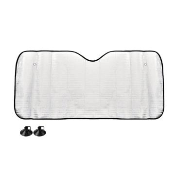 Parasolar parbriz argintiu din spuma EPE 150x80 cm de la Auto Care Store Srl