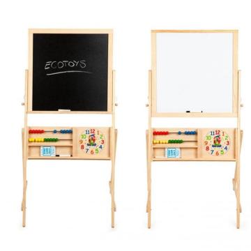 Tabla educationala din lemn cu doua fete Ecotoys 1751 de la Montana Imobiliare Srl