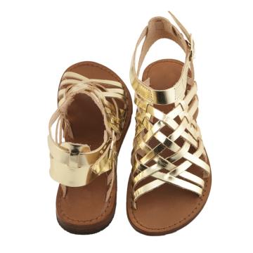 Sandale Romane de dama Gold de la Ana Shoes Factory Srl