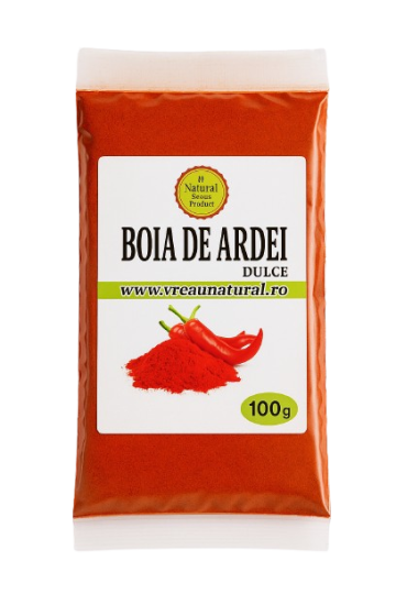 Boia ardei dulce 100gr, Natural Seeds Product