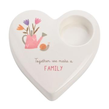 Suport pentru lumanare Family Love Life de la Krbaby.ro - Cadouri Bebelusi