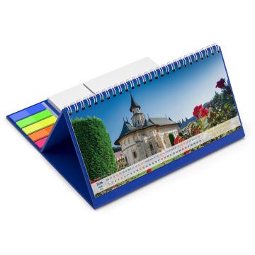 Calendar de birou cu notite - Romania Comori Nepretuite