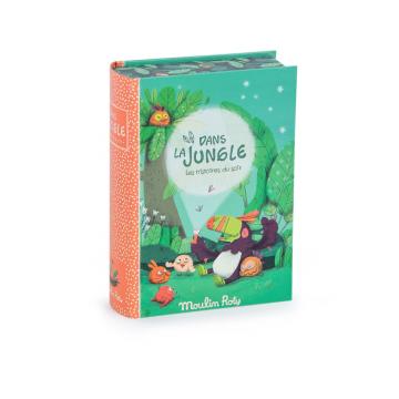 Jucarie Cutie cu lanterna de proiectat povesti In jungla