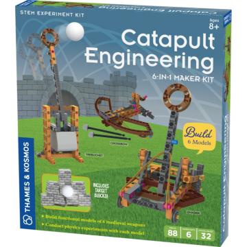 Joc STEM Construieste catapulte, Thames Kosmos