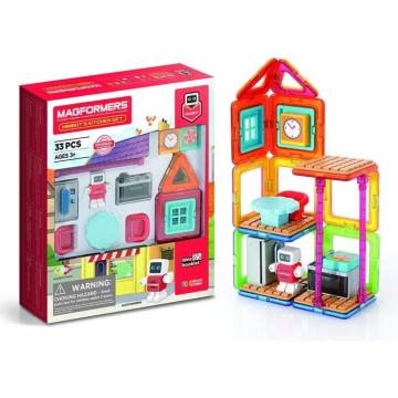 Jucarie set de construit Magformers- Bucatarie, 33 piese de la Montana Imobiliare Srl