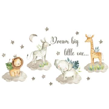 Sticker autocolant perete copii, Animale