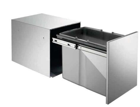Cos pentru gunoi Ecomaxi inox 45 de la Exterm Rom Trading Srl