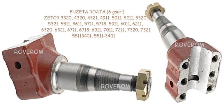 Fuzeta roata fata Zetor 3320-7321 (6 gauri)