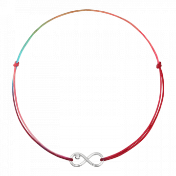 Bratara pentru picior din snur multicolor de la Atelier Lolit Srl