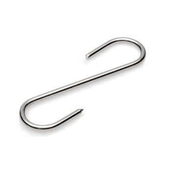 Set 12 carlige inox carne 12 cm - grosime 5 mm, profesionale de la Ad Horeca Concept Srl