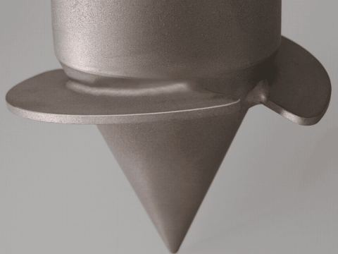 Dispozitiv prelevare marfuri vrac SiloDrill Aluminiu, Burkle