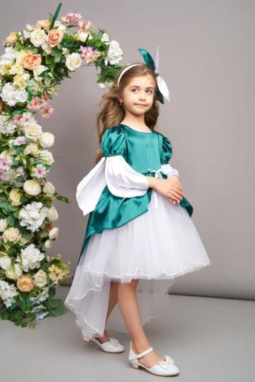 Rochie serbare Printesa Ghiocel - (3-9 ani) de la Andreeatex