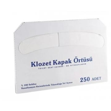 Acoperitori protectii pentru colacul de toaleta, 250 buc/set