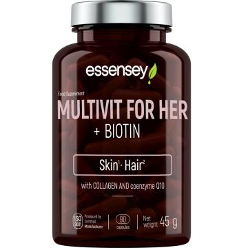 Supliment alimentar Multivitamine pentru femei + Biotina de la Krill Oil Impex Srl