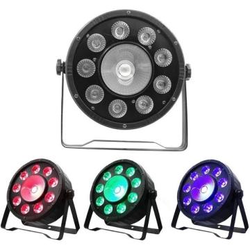 Proiector lumini Par Led RGB 9 leduri x3W + 1 led x20W