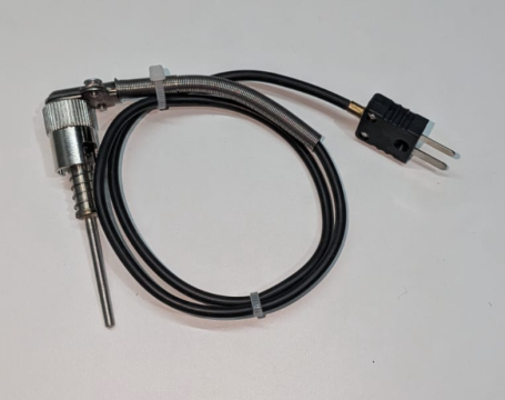 Termocuplu J, O2.8 mm, lungime imersie 35 mm