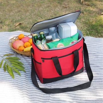 Geanta termoizolanta pentru picnic sau plaja, capacitate 16L