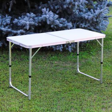 Masa pliabila din aluminiu cu blat MDF pentru picnic