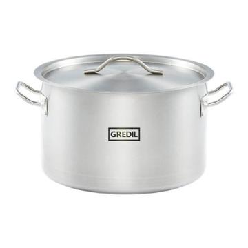 Cratita profesionala inox cu capac 11.1 litri Eco de la Fimax Trading Srl