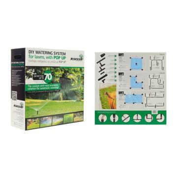 Kit complet irigare gazon Maxim 70mp