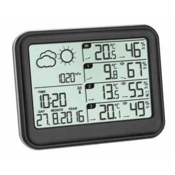 Statie meteo cu 3 transmitatoare wireless TFA 35.1142.01 de la PFA Shop - Doa